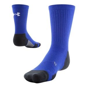 Under Armour UA Team Athletic Crew Socks Royal Blue Men's Size 8.5-13 NEW‎